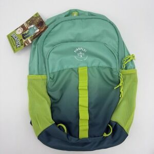 Youth Kids Firefly Backpack School Camping Travel Supplies Drinks Snacks Green
